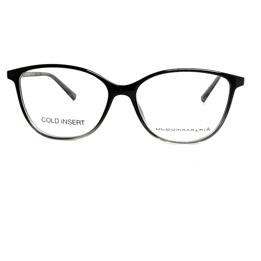 BCBGMAXAZRIA Eyeglasses Frames Italy 54-15-135 FARRAH Black Fade Full Rim H20642